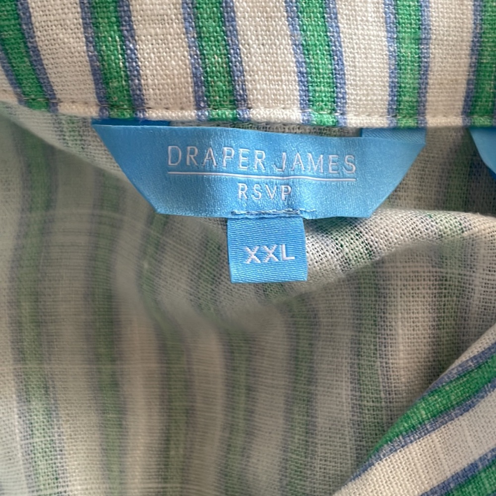 NWT DRAPER JAMES RSVP Button Front Bodysuit. XXL - Picture 8 of 10